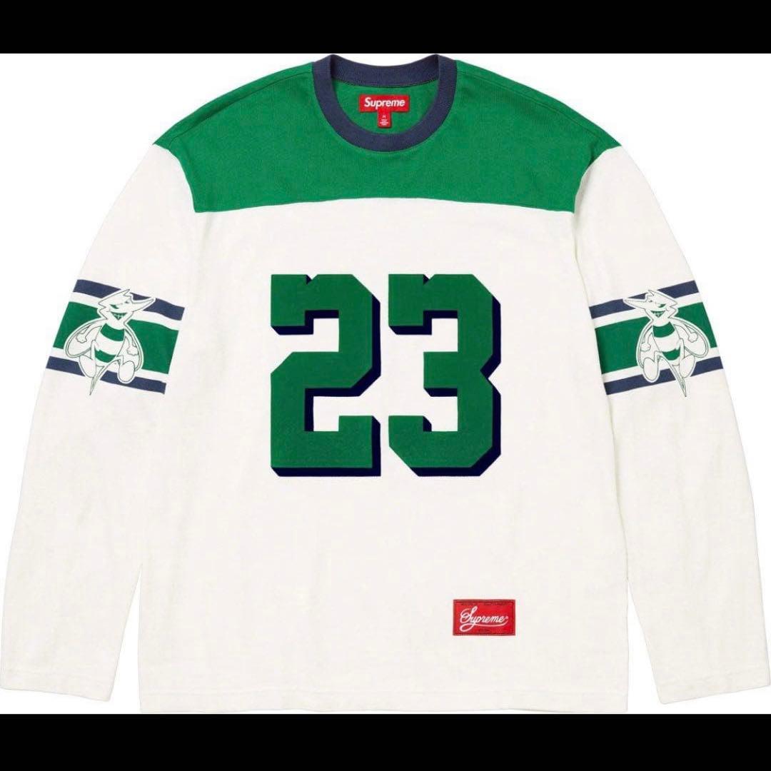 SUPREME フットボールシャツ 長袖カットソー