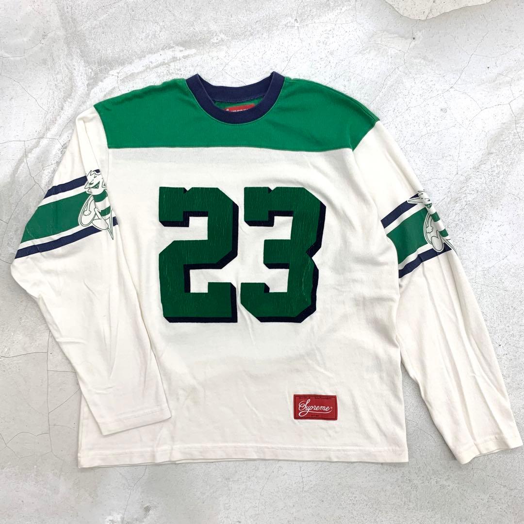 SUPREME フットボールシャツ 長袖カットソー