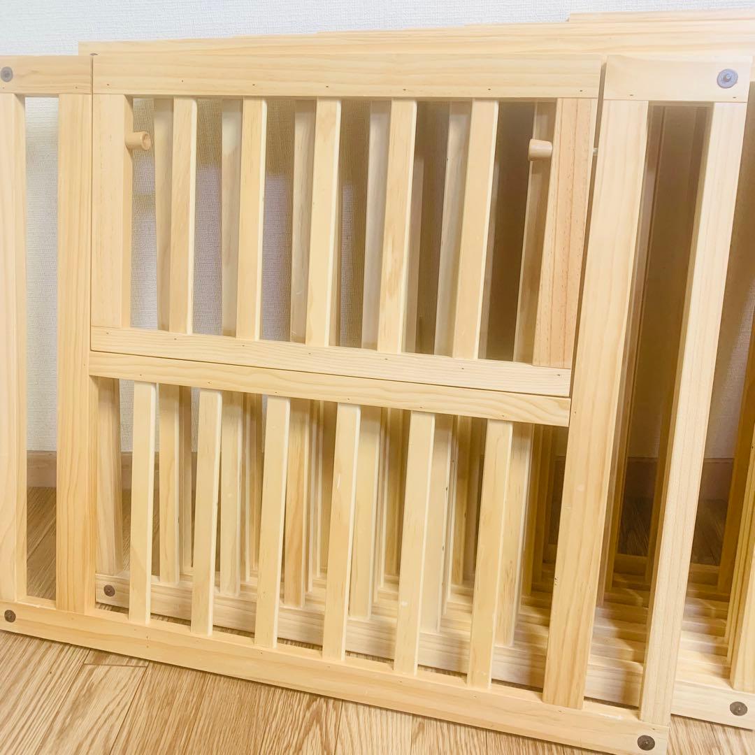 たためる 木製サークル フレックス 8枚 日本育児