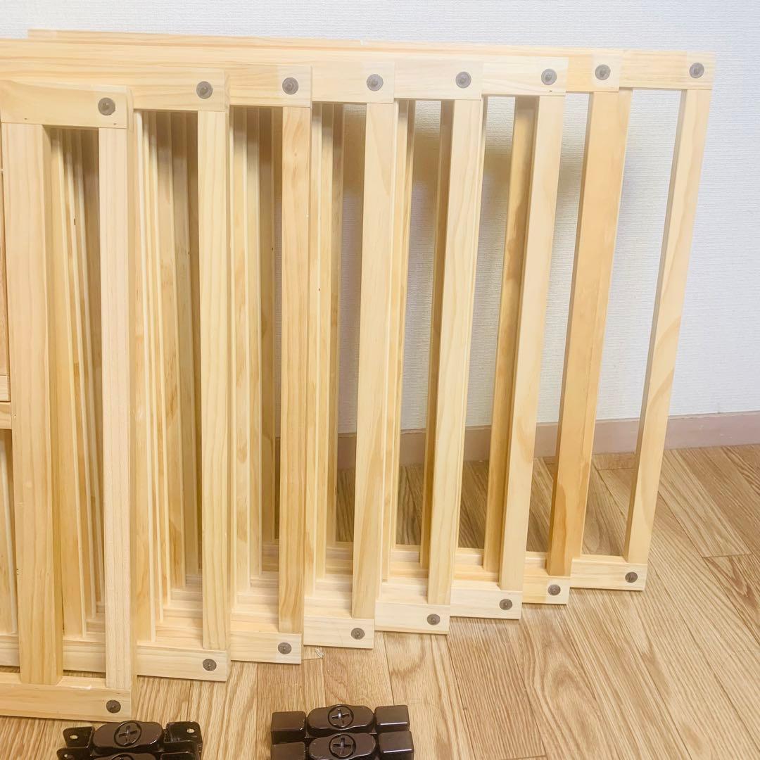 たためる 木製サークル フレックス 8枚 日本育児