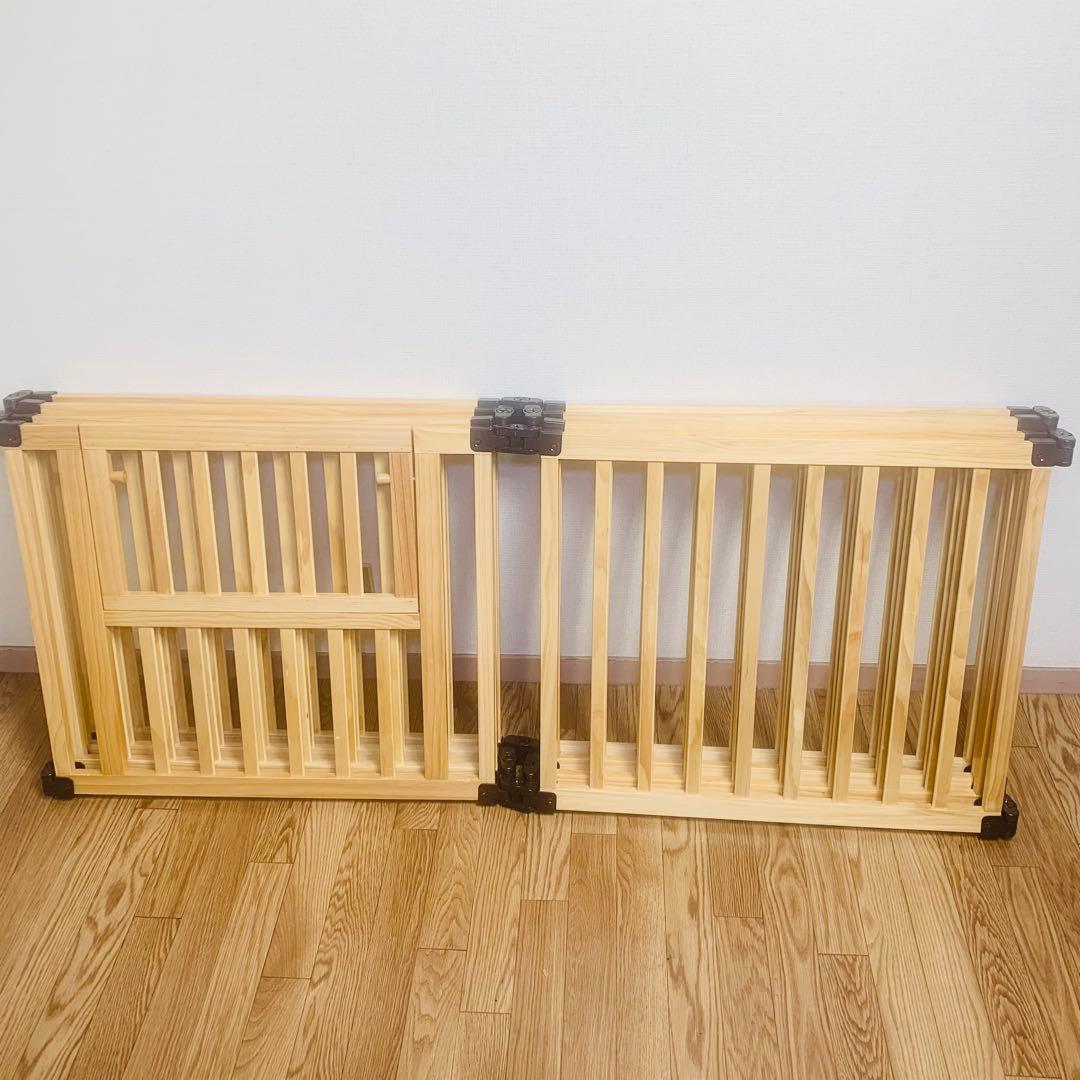 たためる 木製サークル フレックス 8枚 日本育児