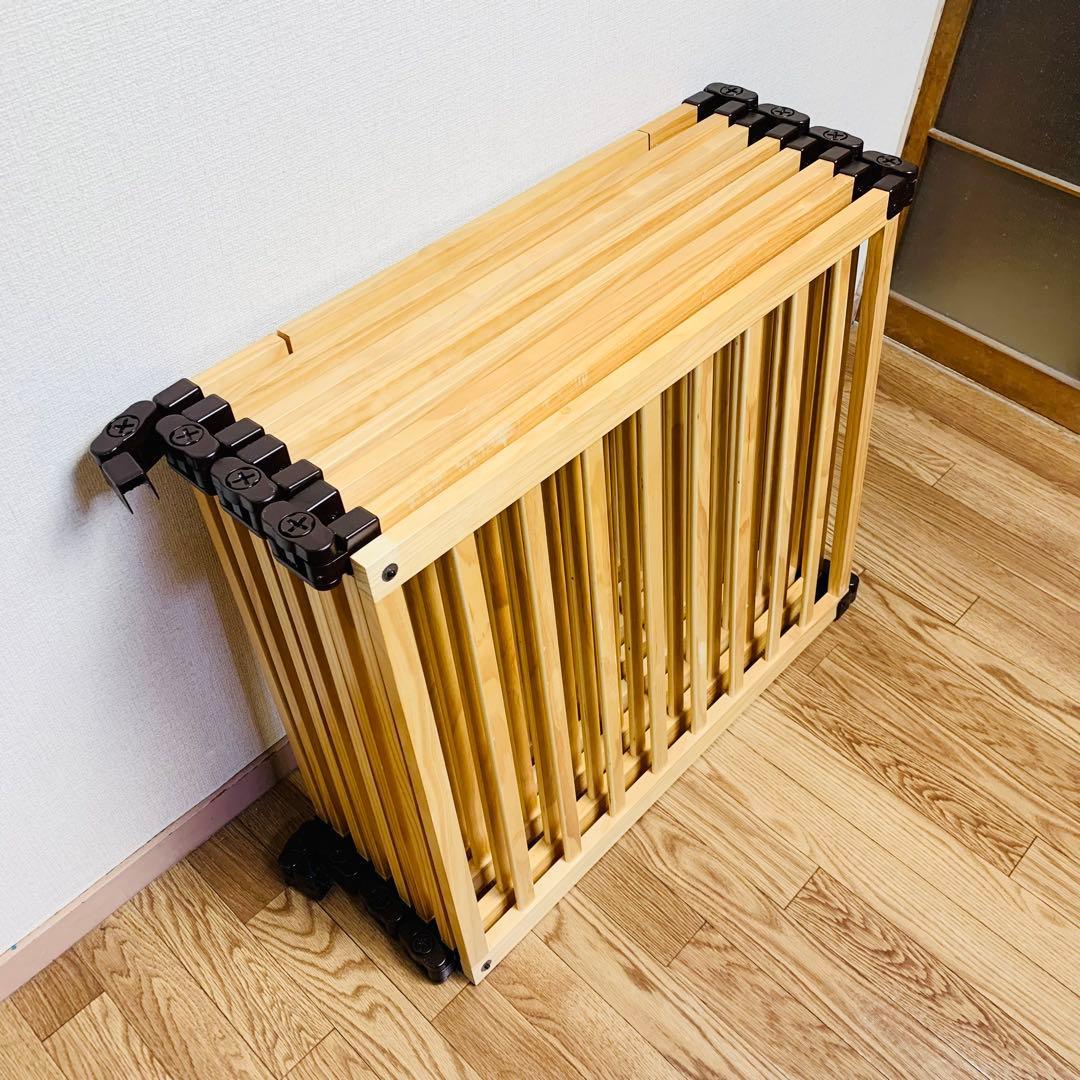 たためる 木製サークル フレックス 8枚 日本育児