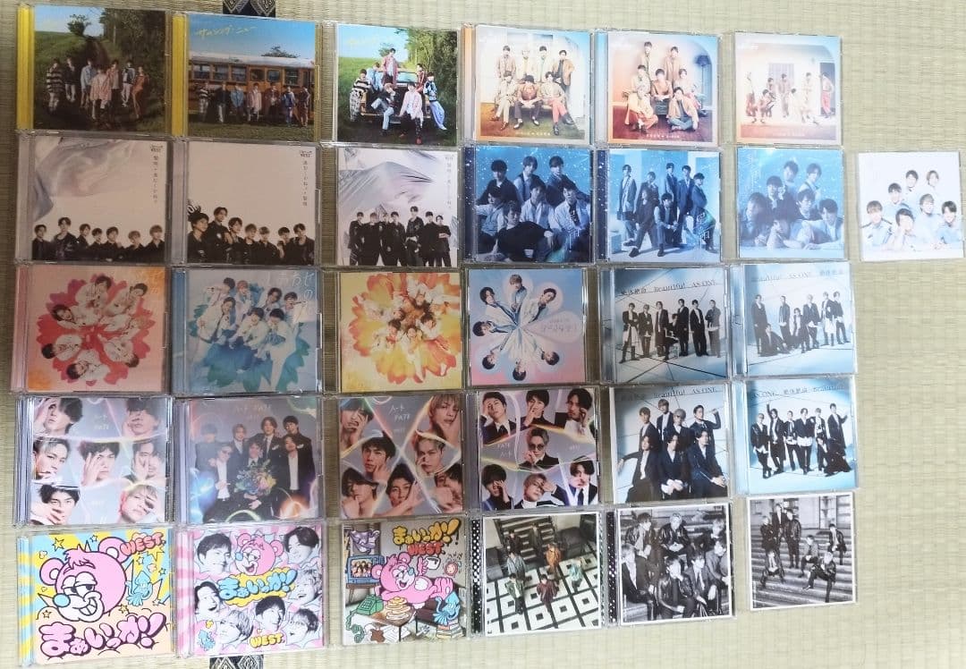 WEST. シングル66枚・アルバム30枚　計96枚　CDまとめ売り