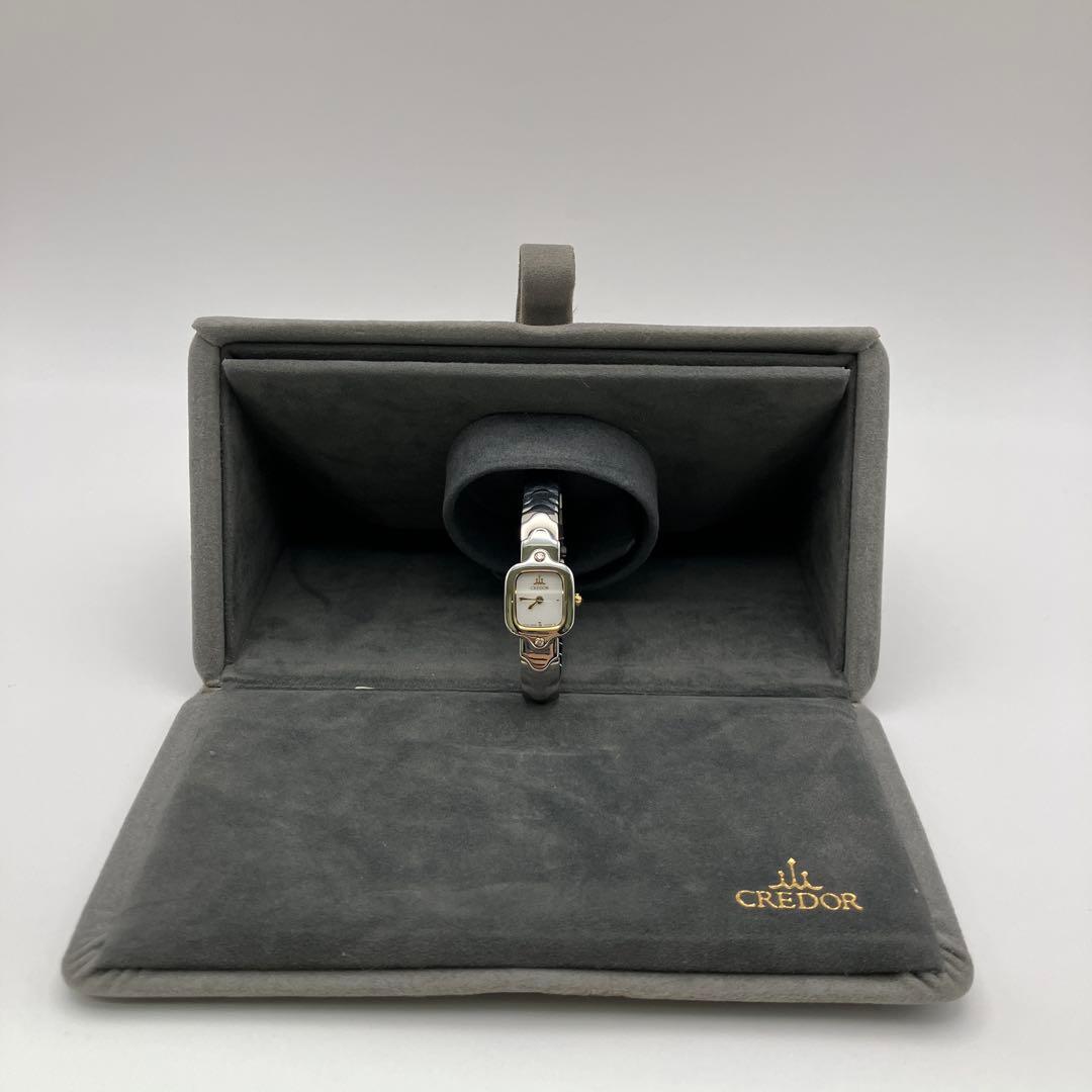 SEIKOクレドール 腕時計1E70-5110 SSx2Pダイヤ