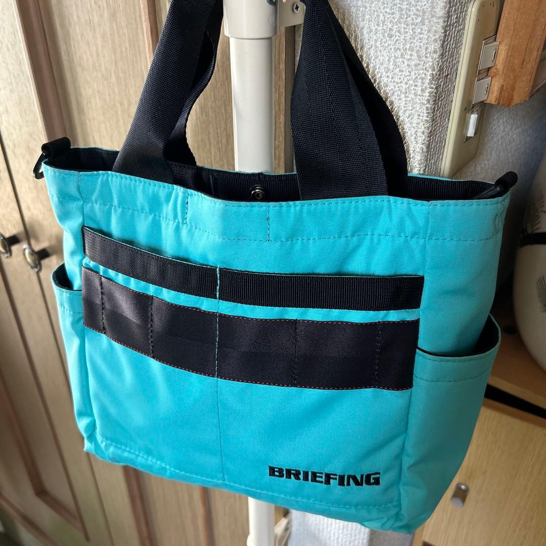 BRIEFING トートバッグ アクア