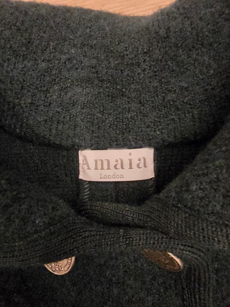 アマイアキッズ　Amaia コート　グリーン　サイズ8