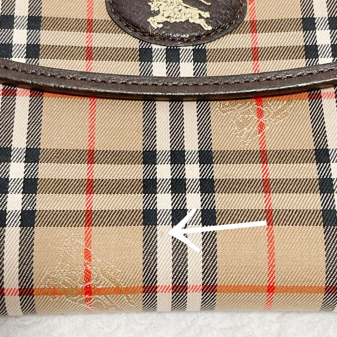 90s Burberry ノバチェック クラッチバッグ ポーチ セカンドバッグ