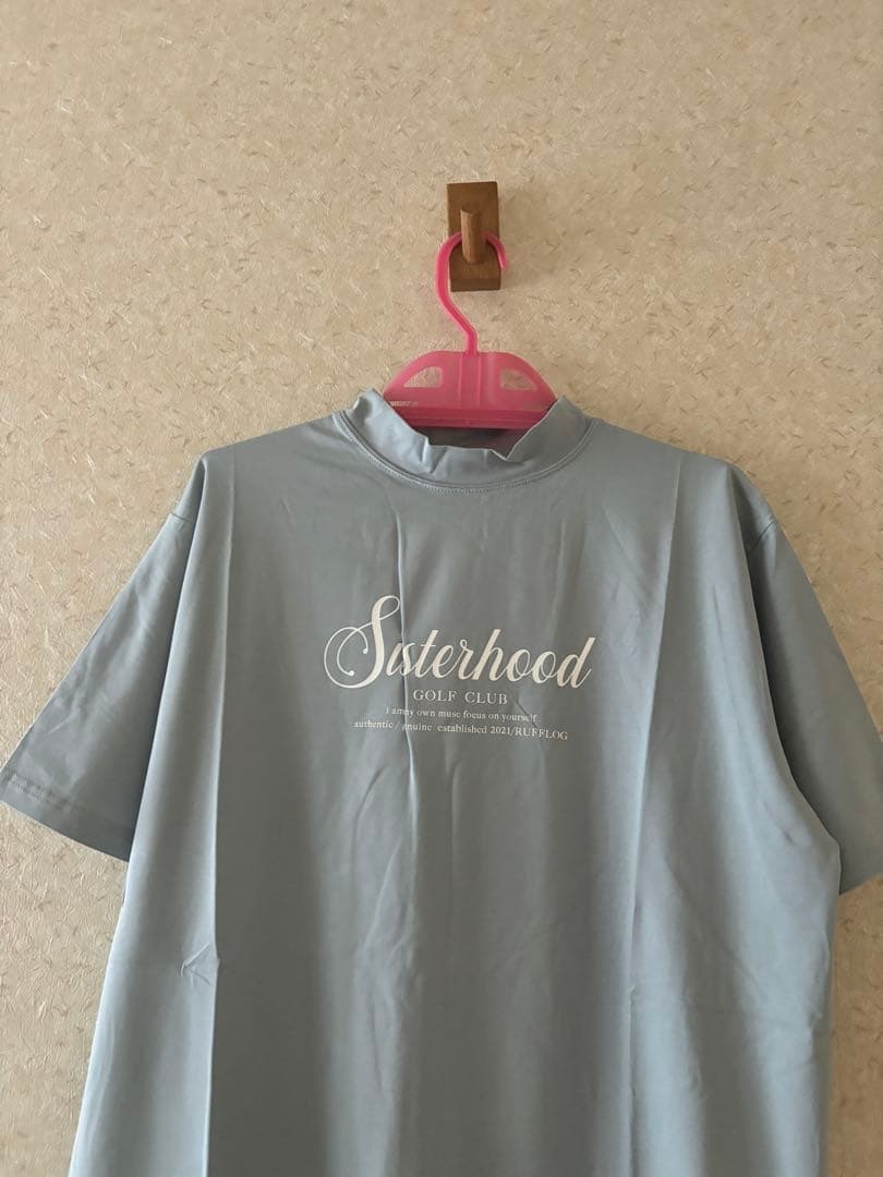 ラフロッグ　姉妹ブランド　シスターフッド　モックネックシャツ