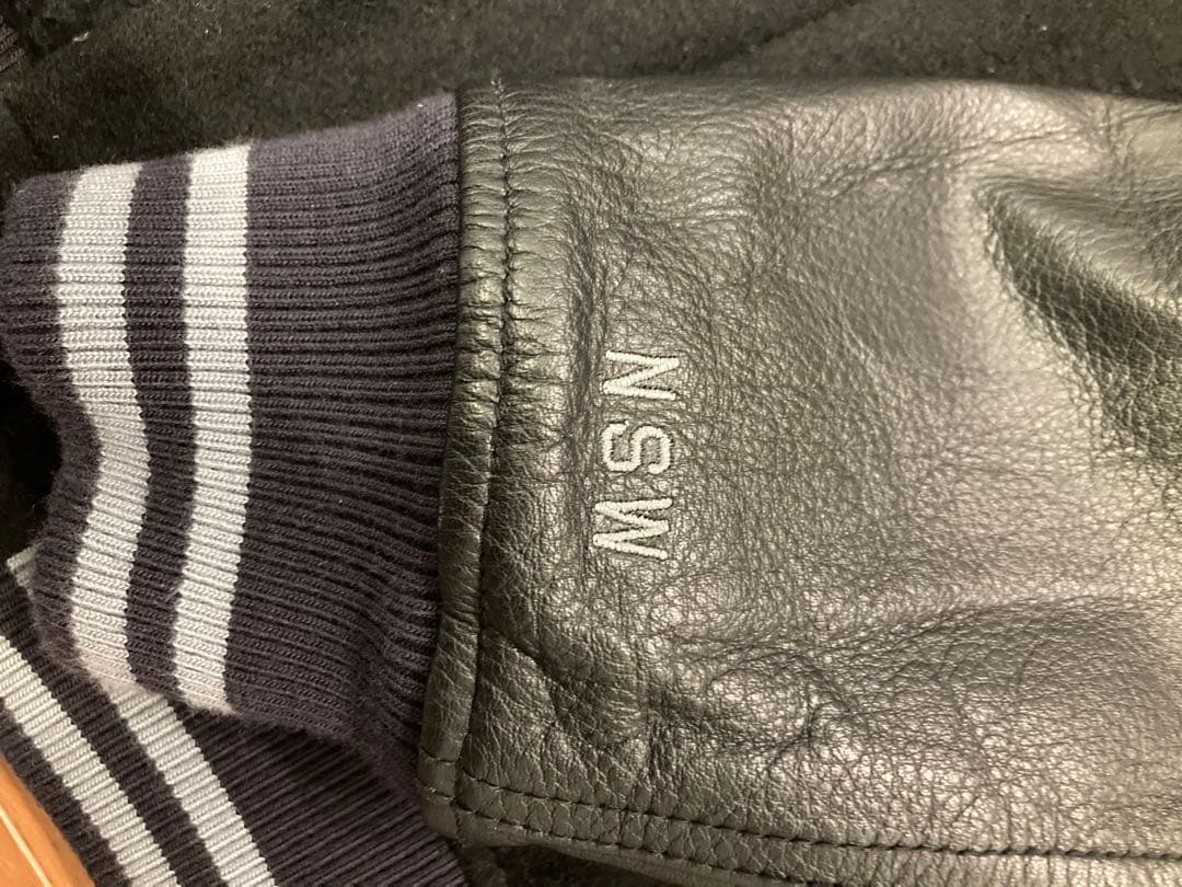 NIKE 本革 稀少 NSW ナイキ デストロイヤージャケット スタジャン