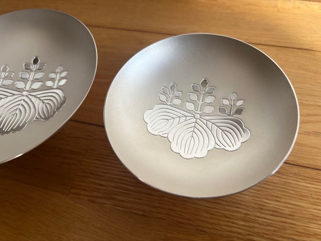 ト*モ様 純銀製 銀杯 造幣局製　内閣総理大臣 刻印有 390g silver