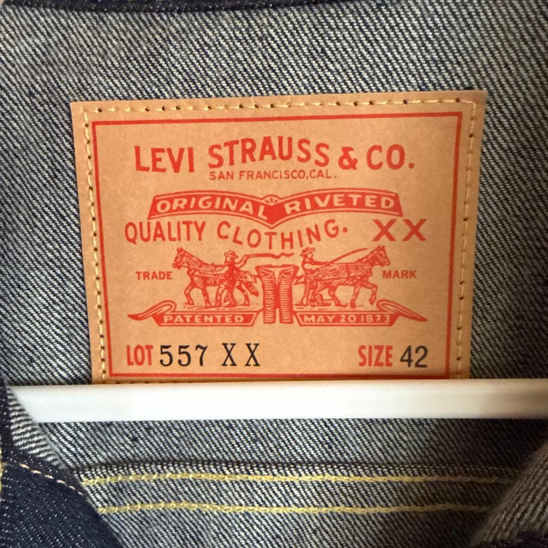 Levi's vintage clothing 557xx 42サイズ