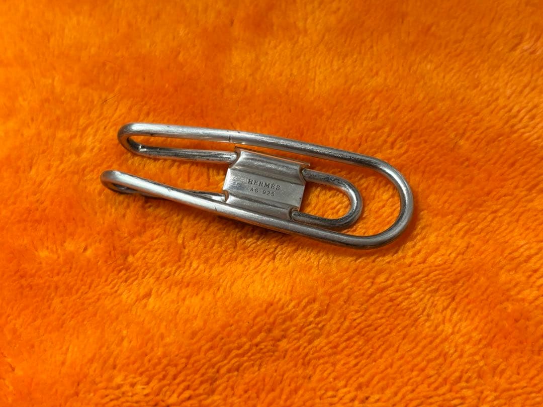 Vintage HERMES Money Clip シルバー 925 カデナ