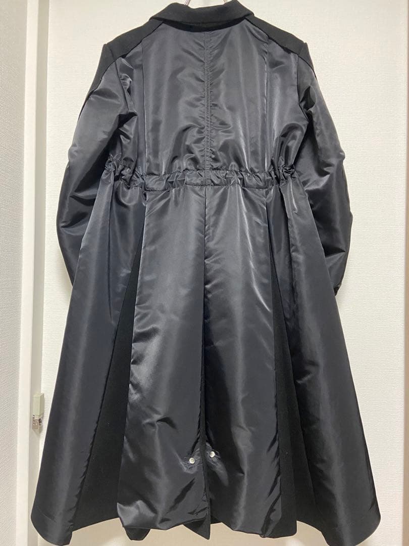 sacai サカイ　MA1ドッキングコート　サイズ1 レディース