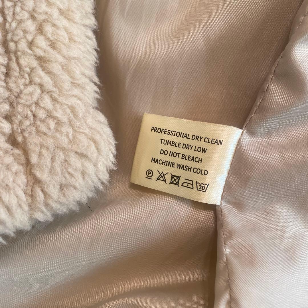 最終価格‼️☆SALON DE Camila☆テディベアコート ベージュ系