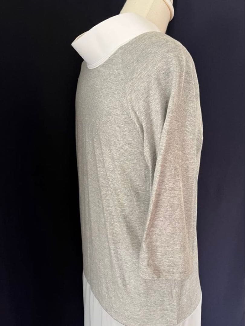 【くるり】前開きTシャツ襦袢ルグラン　ワンピースタイプ　グレー　お値下げ