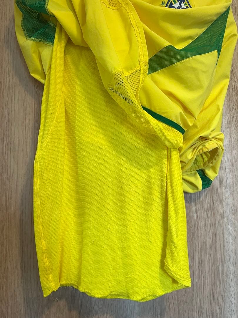 選手支給モデルNike ブラジル　ユニフォーム　リバウド　2002 日韓W杯