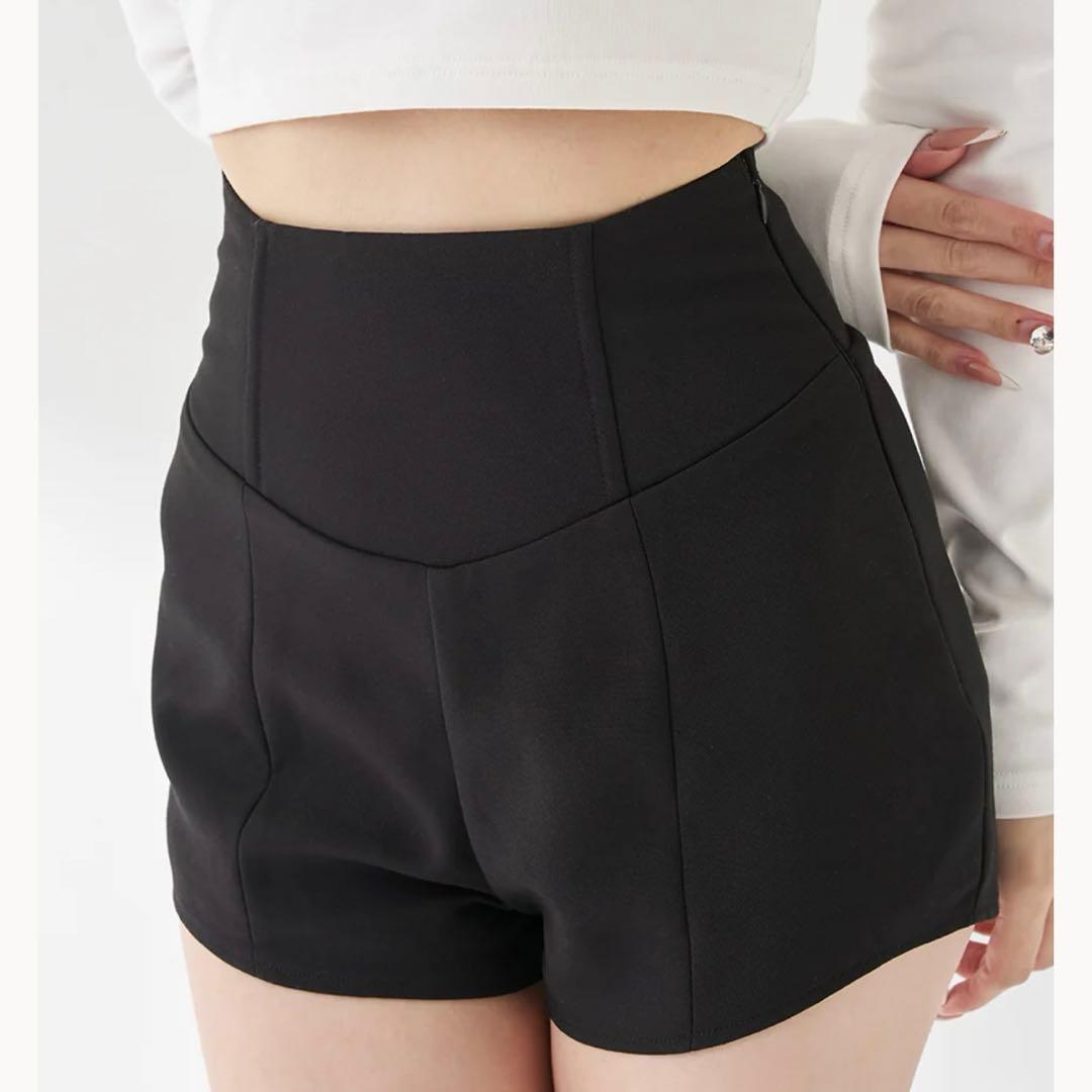 Darich ダーリッチ　美シルエットショートパンツ　GRY グレー　FREE