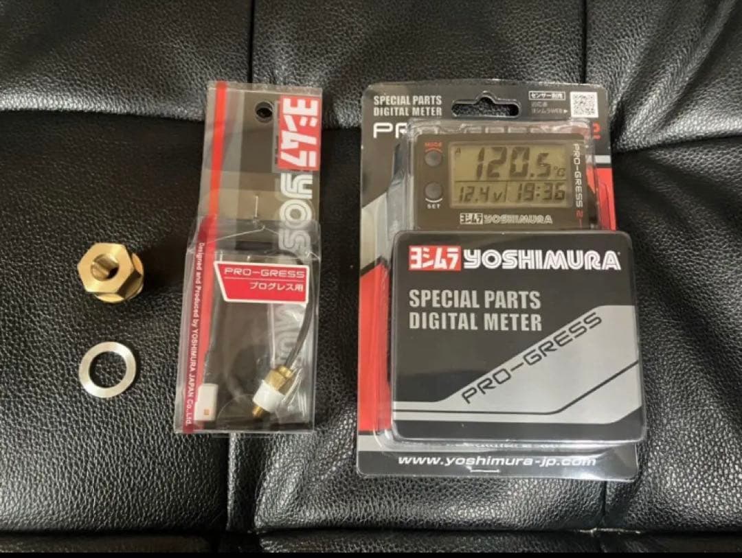 GS400 ヨシムラ プログレス2 油温計 デジタル マルチテンプメーター