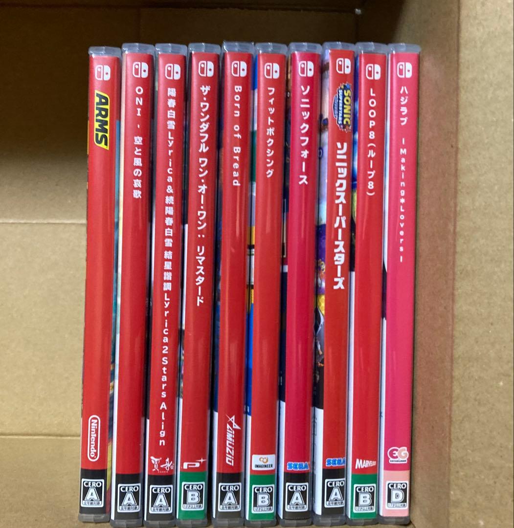 switchソフト　10本セット　まとめ売り