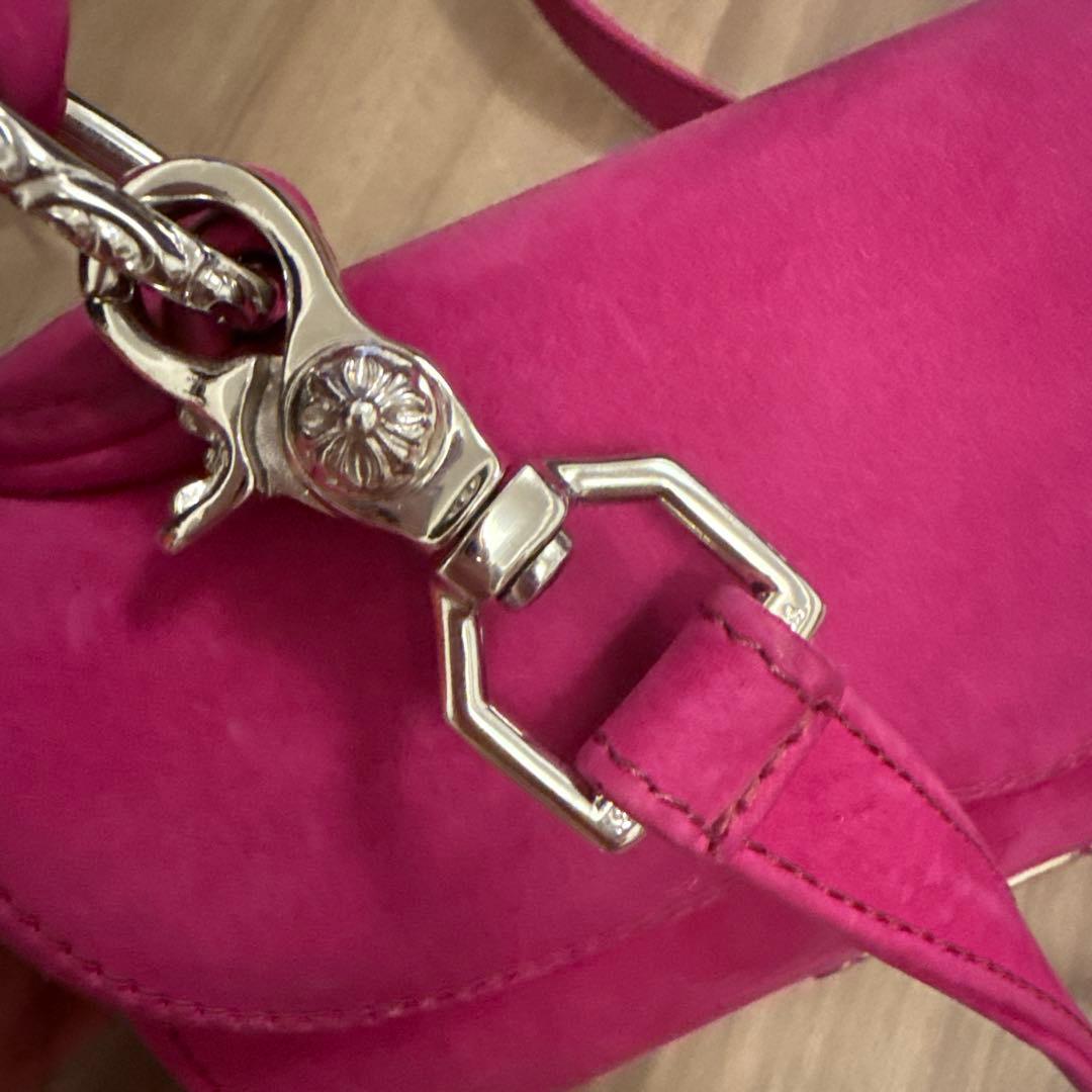 【限定値下げ】CHROME HEARTSクロムハーツ ショルダーバッグ ピンク