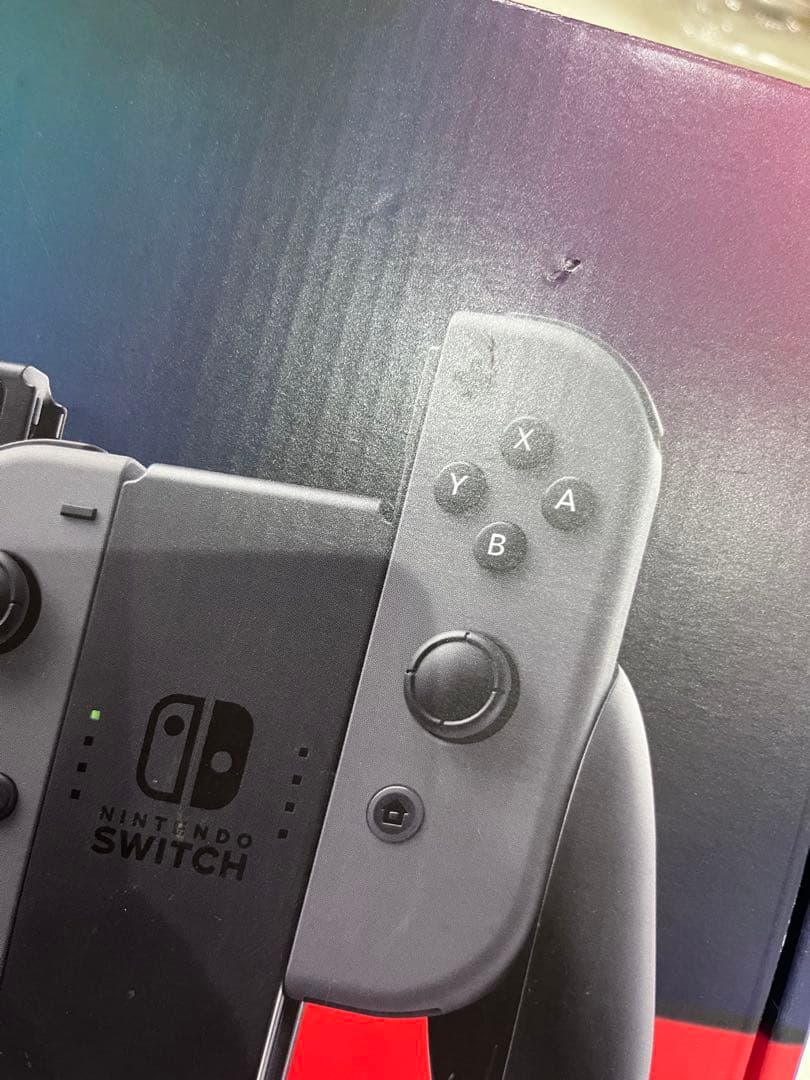 Nintendo Switch 本体　L)ネオンブルー/R)グレー