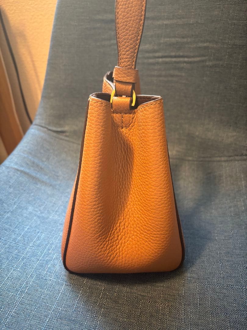 Tory Burch ブラウンレザー ハンドバッグ