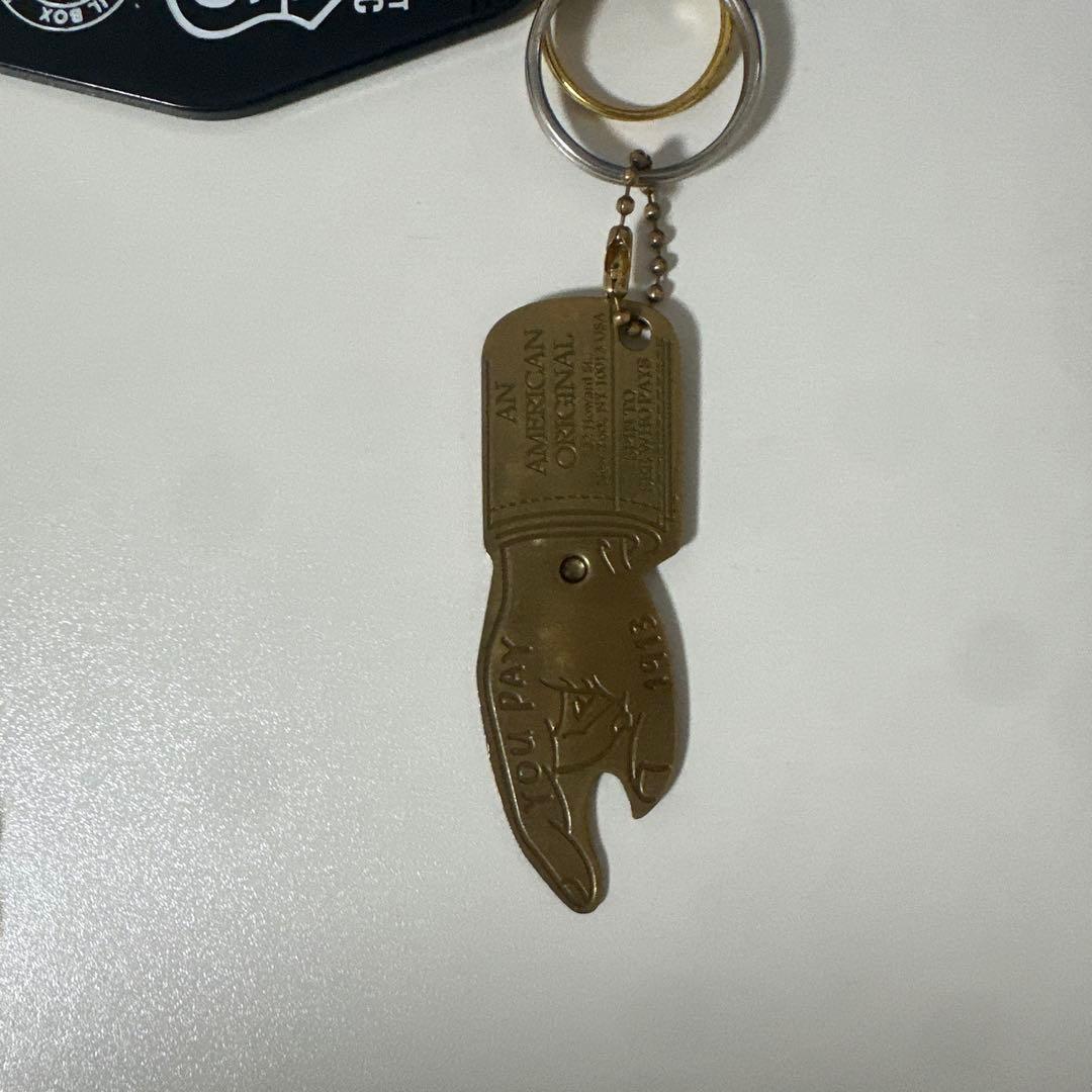 アメカジ　ウォレットチェーン　キーホルダーセット　vintage 山田レン