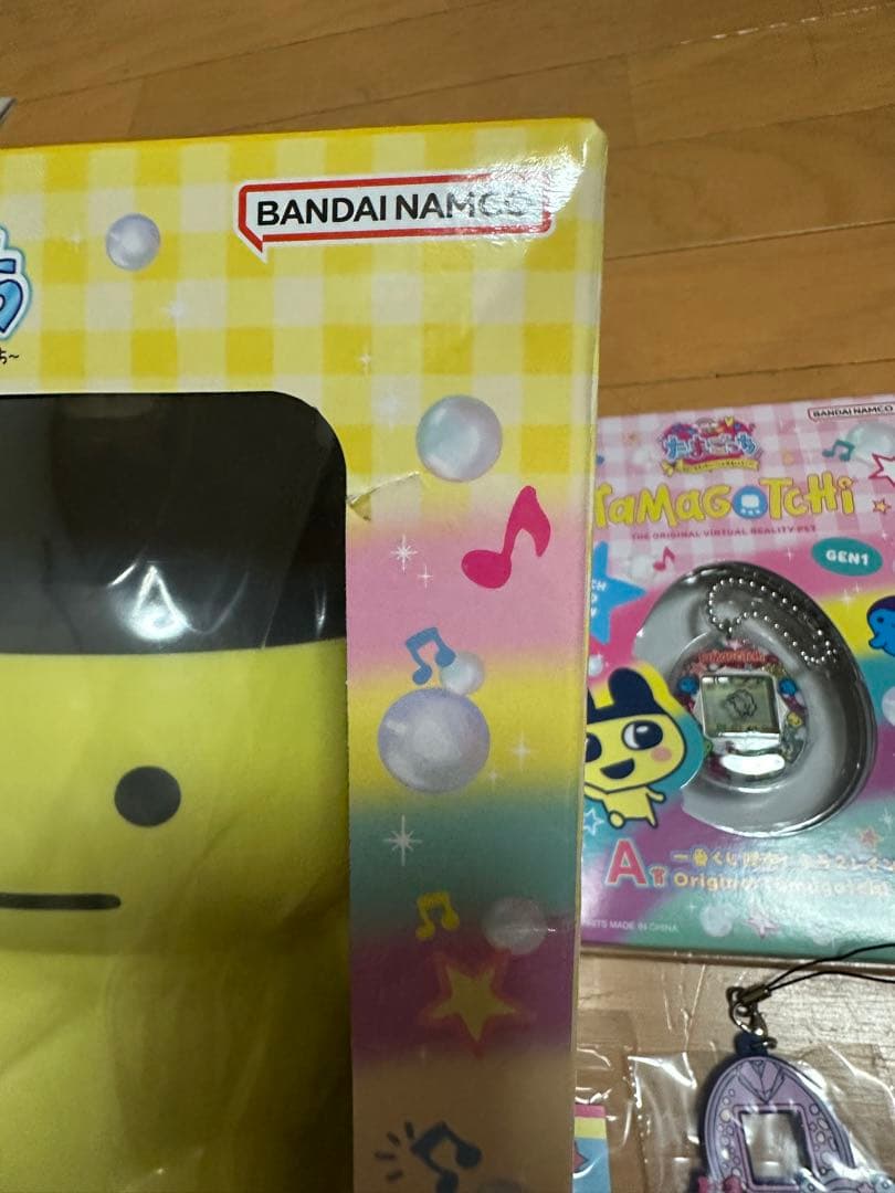 一番くじ　たまごっち A賞 キラ2レインボー B賞 まめっちルームライト タオル