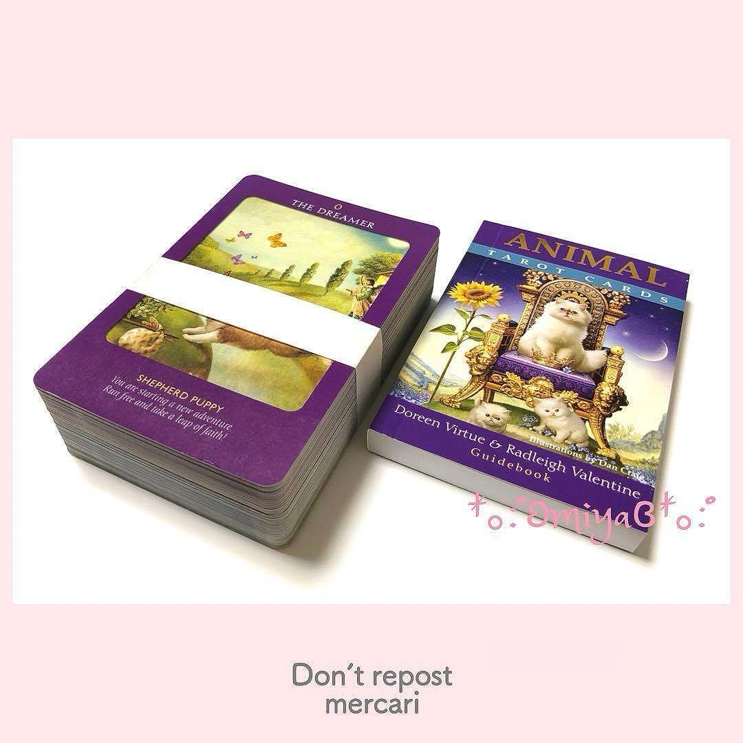 ⚜️希少✨新品未開封✨絶版✦アニマルタロットカード✦オラクルカード✥英語版✥