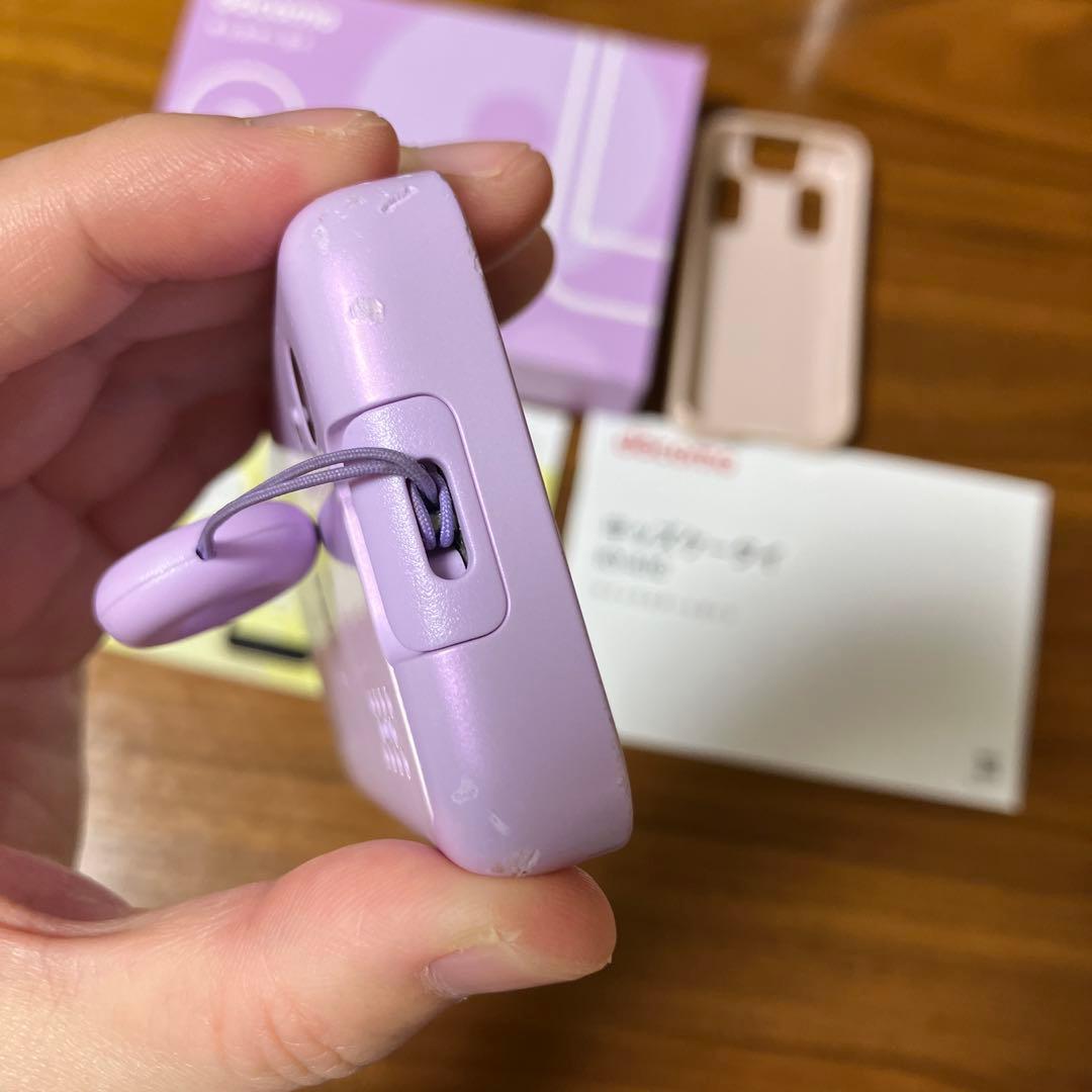 docomo キッズケータイ KY-41C ラベンダー 現行モデル