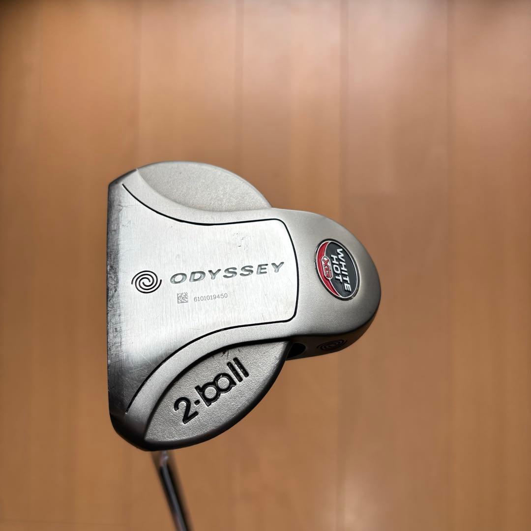 【レフティ】オデッセイパター 2-ball WHITE HOT XG 34インチ