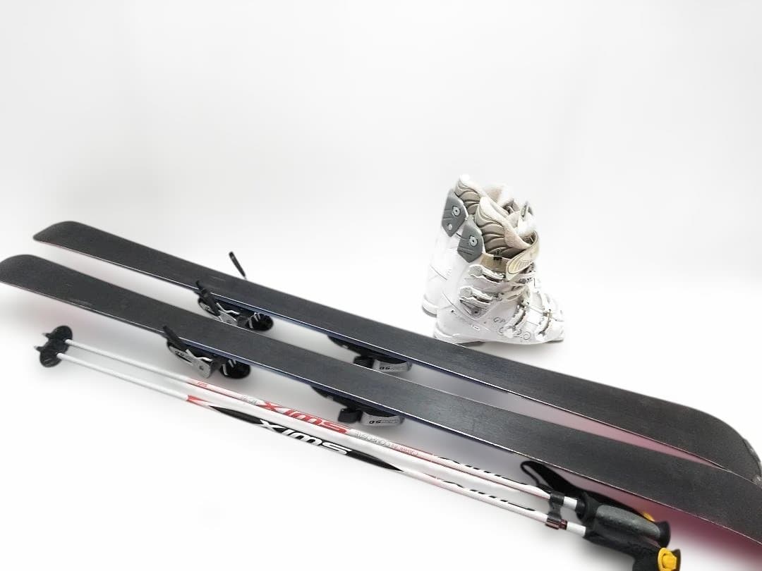 レディーススキー4点セット B×B 150cm 簡単ビン HEAD 24cm