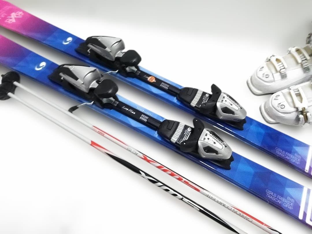 レディーススキー4点セット B×B 150cm 簡単ビン HEAD 24cm