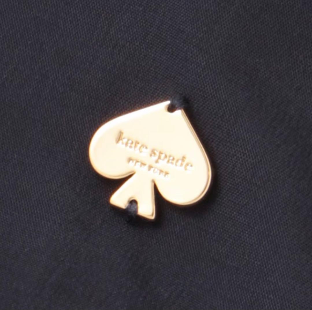 【ケイトスペード】紺フード付き3wayジャケットパーカー