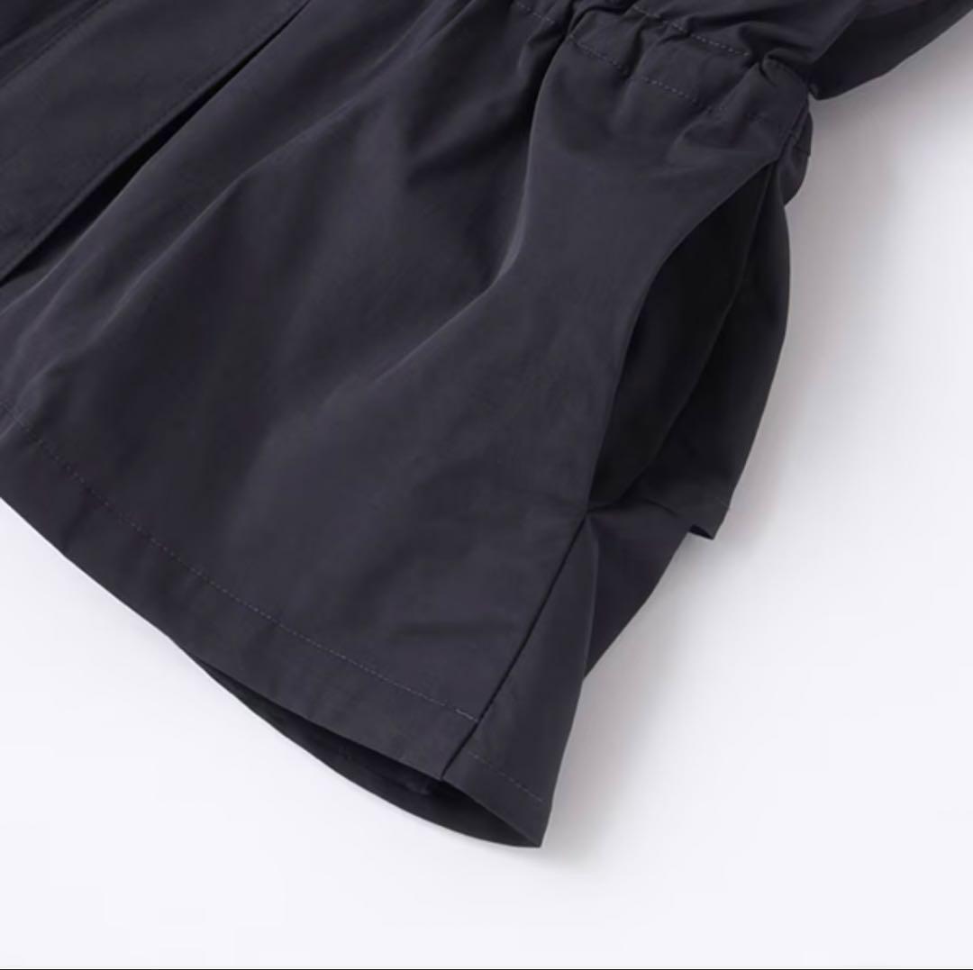 【ケイトスペード】紺フード付き3wayジャケットパーカー