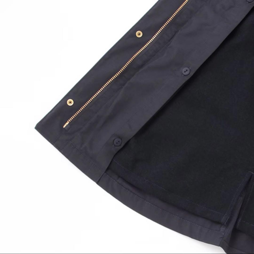 【ケイトスペード】紺フード付き3wayジャケットパーカー