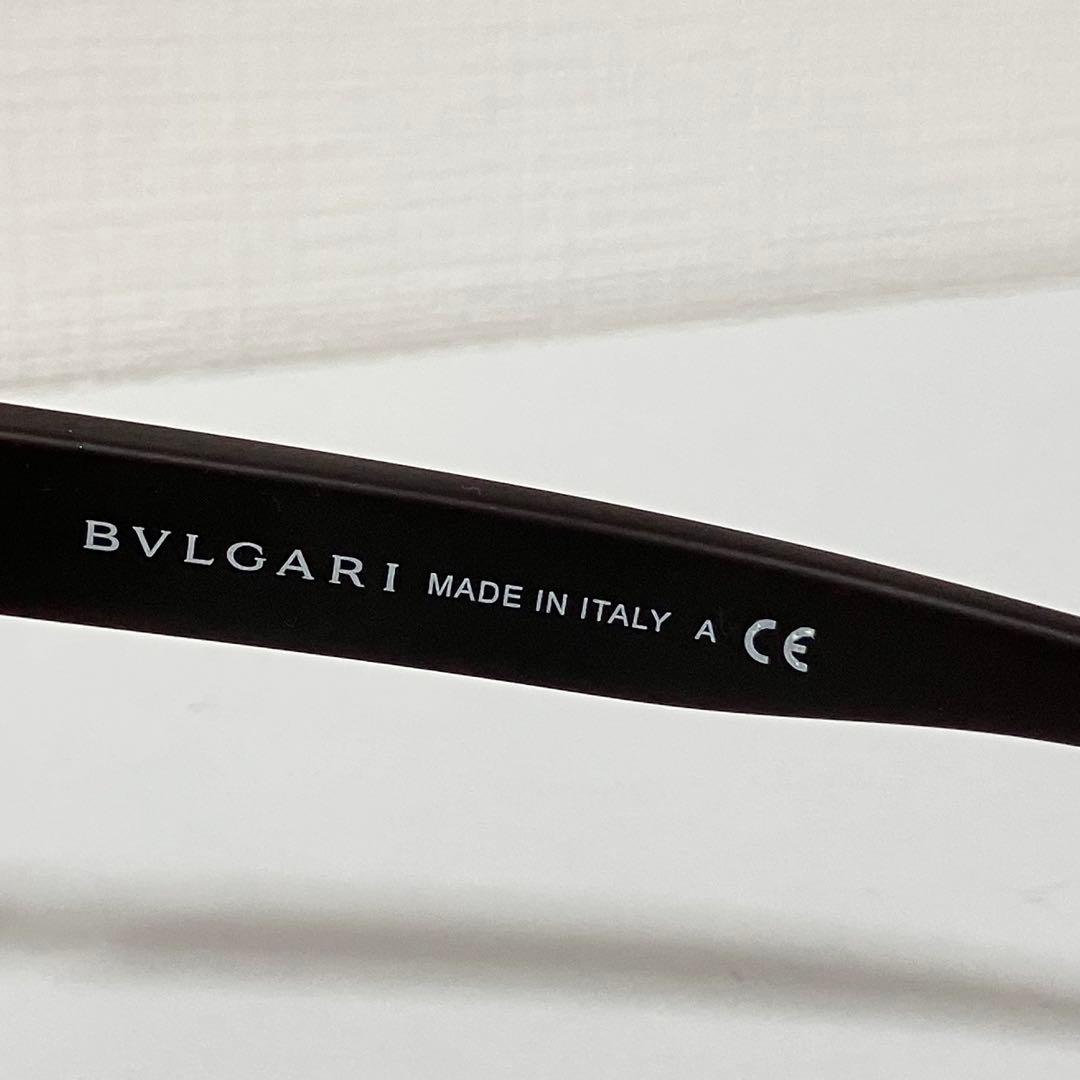美品　BVLGARI ブルガリ　サングラス　7022F べっ甲　ラバー ブラウン