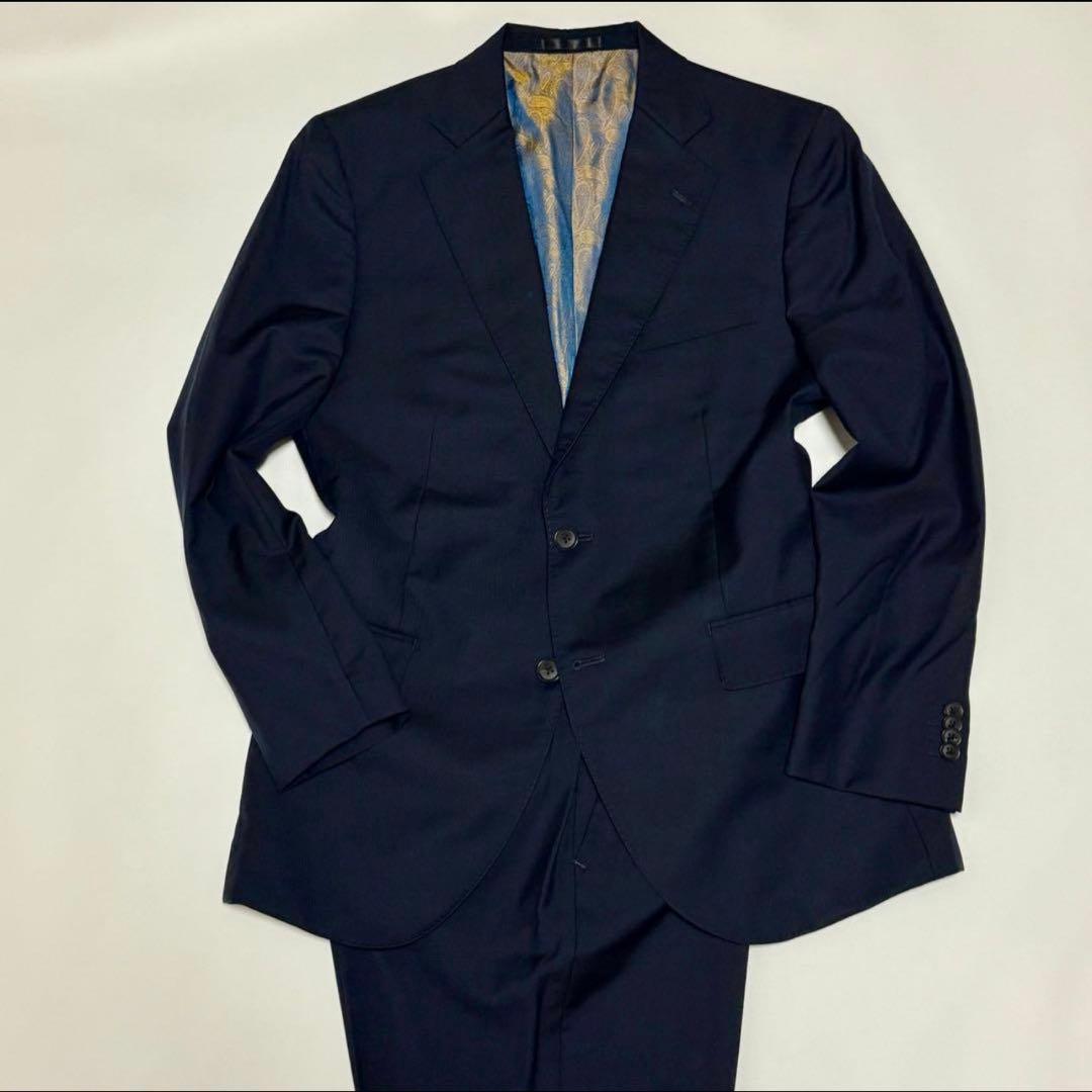 Ermenegildo Zegna ネイビー スーツ