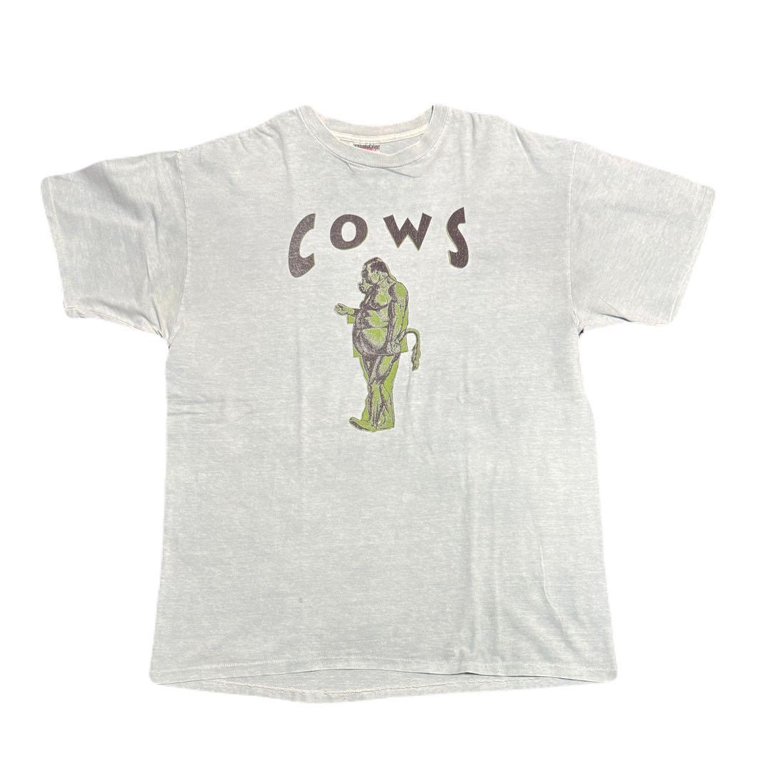 90s 当時物 COWS バンドTシャツ XL カウズ AmRep band