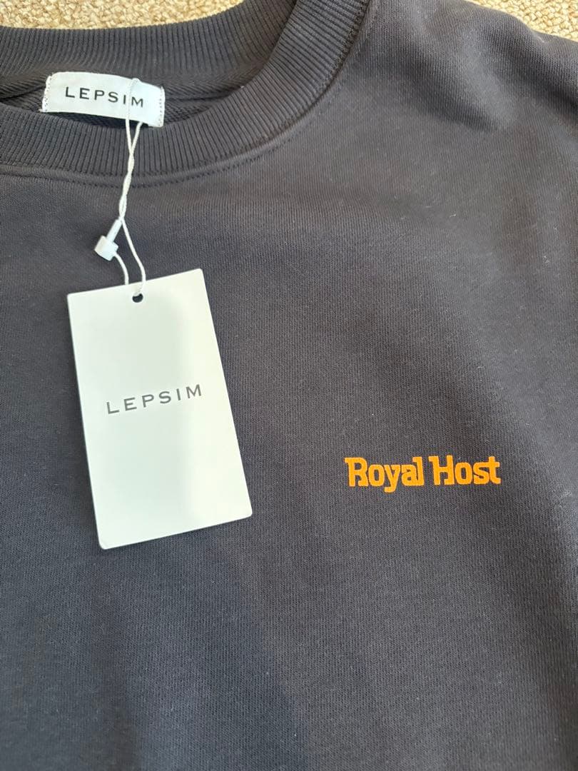 ★完売品・新品★『LEPSIM× Host』フォトアソートスウェット
