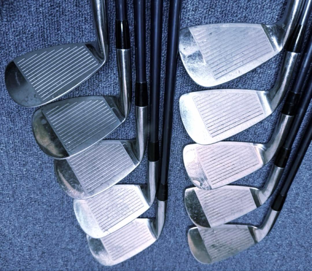 【希少名器】MIZUNO NotusチタンF/アイアン10本(3- SW)右FR