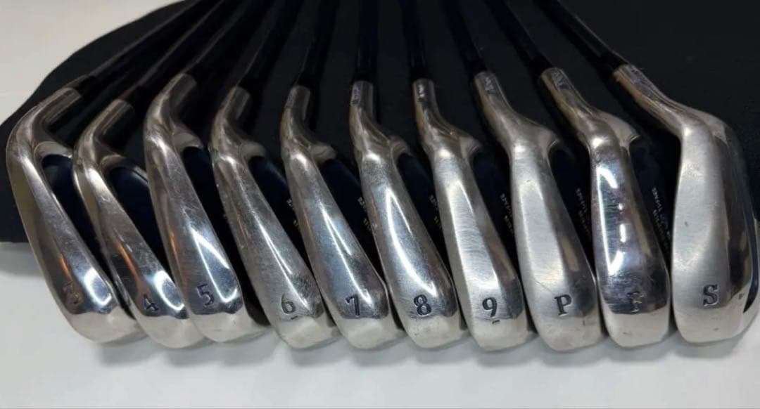 【希少名器】MIZUNO NotusチタンF/アイアン10本(3- SW)右FR