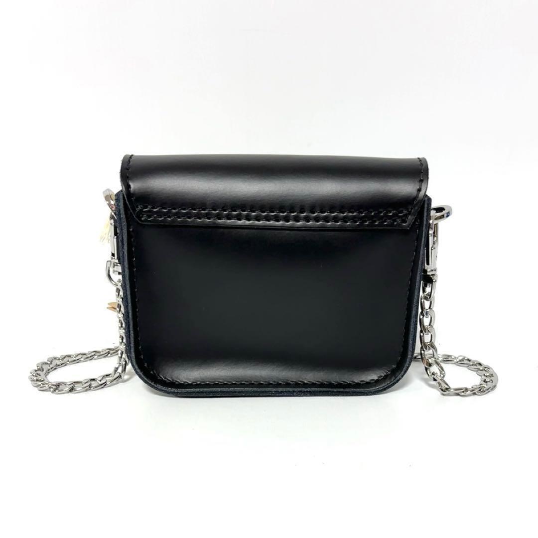 新品 ドクターマーチン 5インチ サッチェルバッグ ブラック レオパード 豹柄