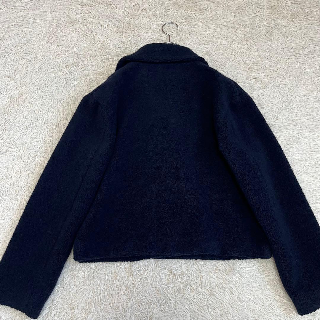 【極美品】セオリー 定価7万 22AW TEDDY FLEECE ボアPコート