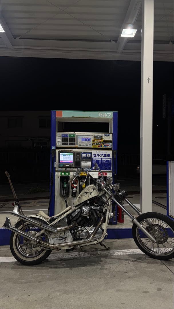 スポタン ハーレー バルカン チョッパー エイジング