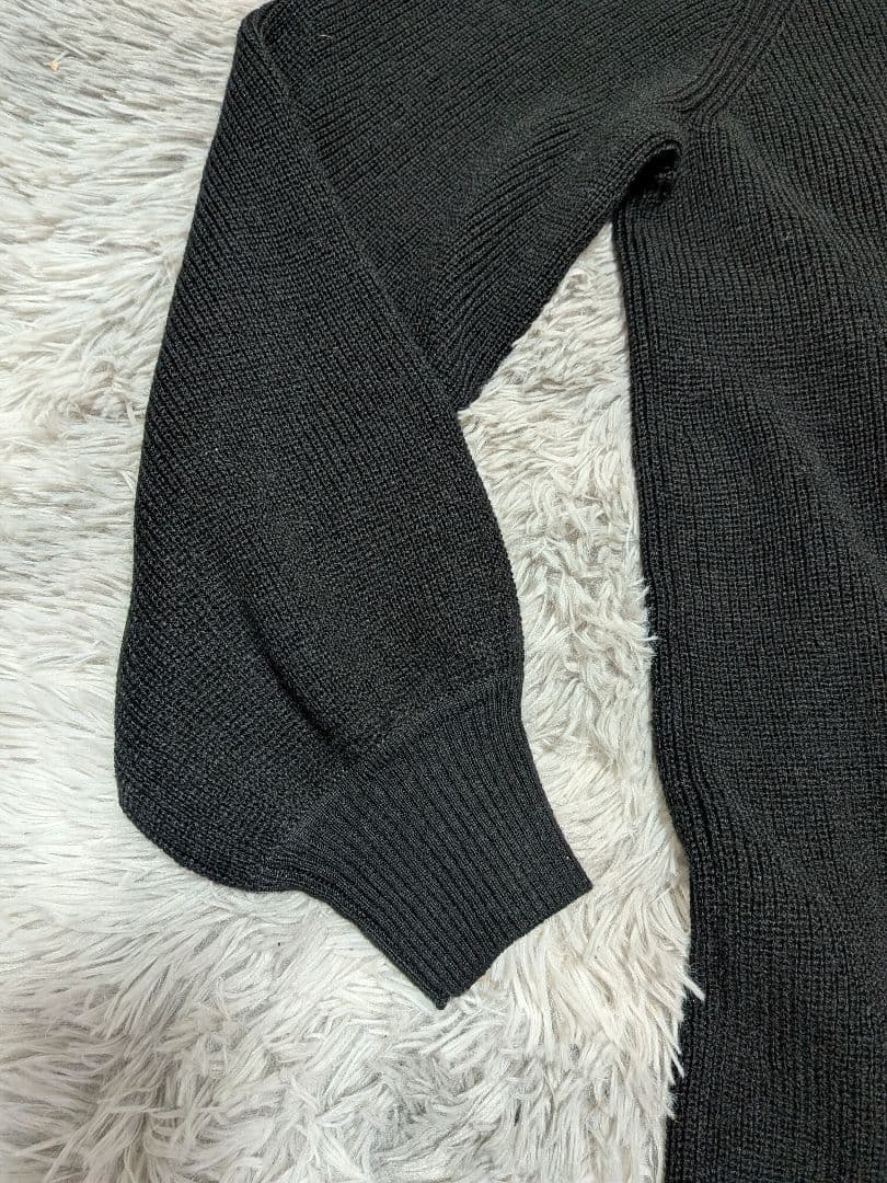 【新品】ブルーレーベルクレストブリッジ 　バックリボン　ニットワンピース