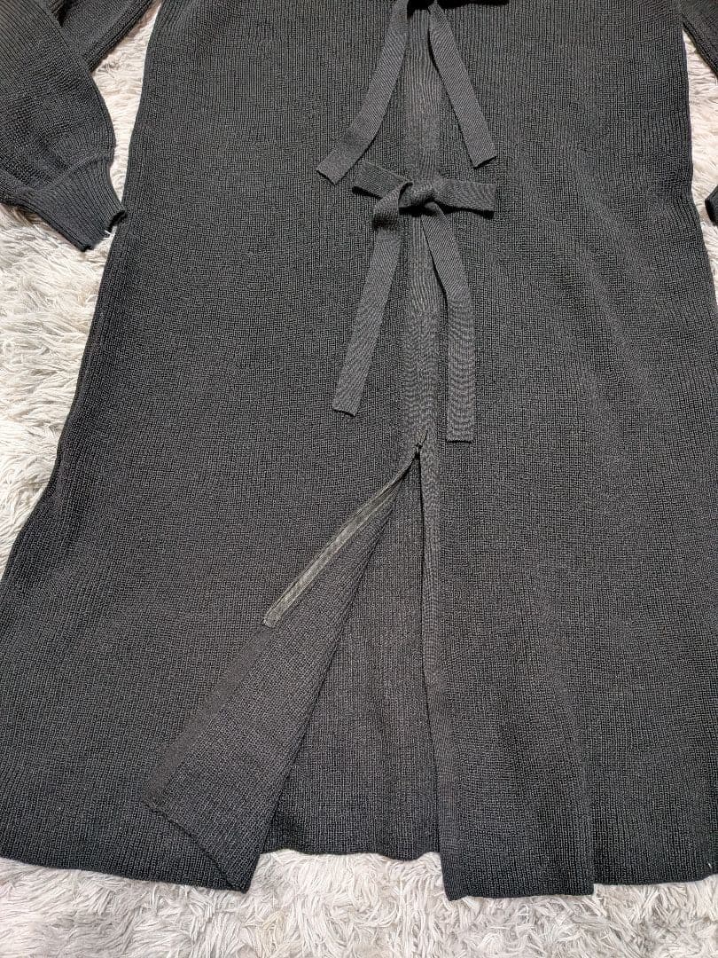 【新品】ブルーレーベルクレストブリッジ 　バックリボン　ニットワンピース