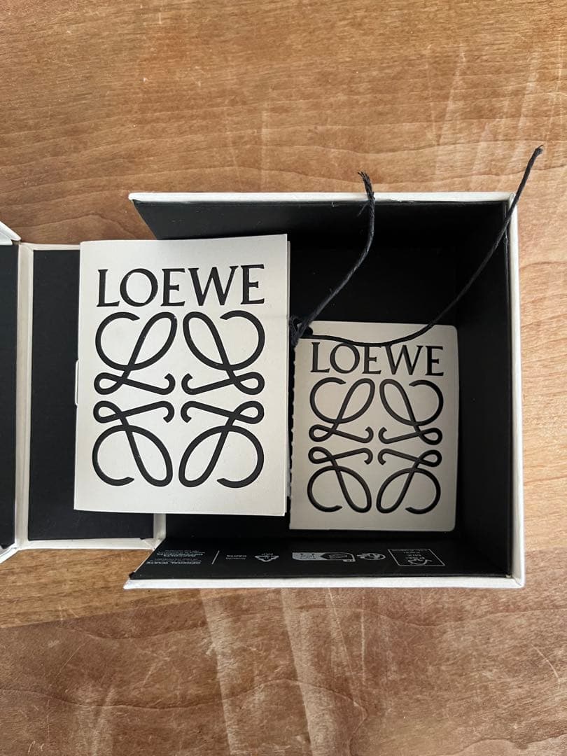 LOEWE ツイストバングル(カーフ) ブラック M
