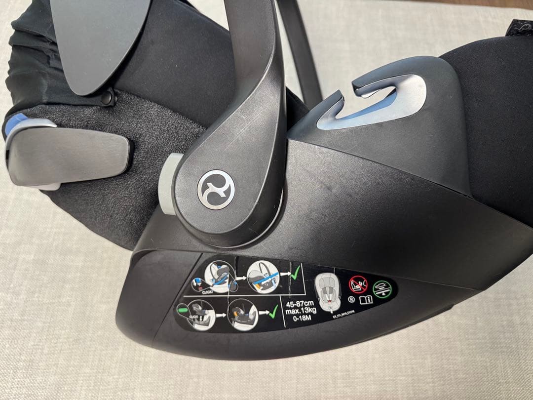 美品 サイベックス/クラウドZi-Size 付属品全て有り、メリオアダプター付