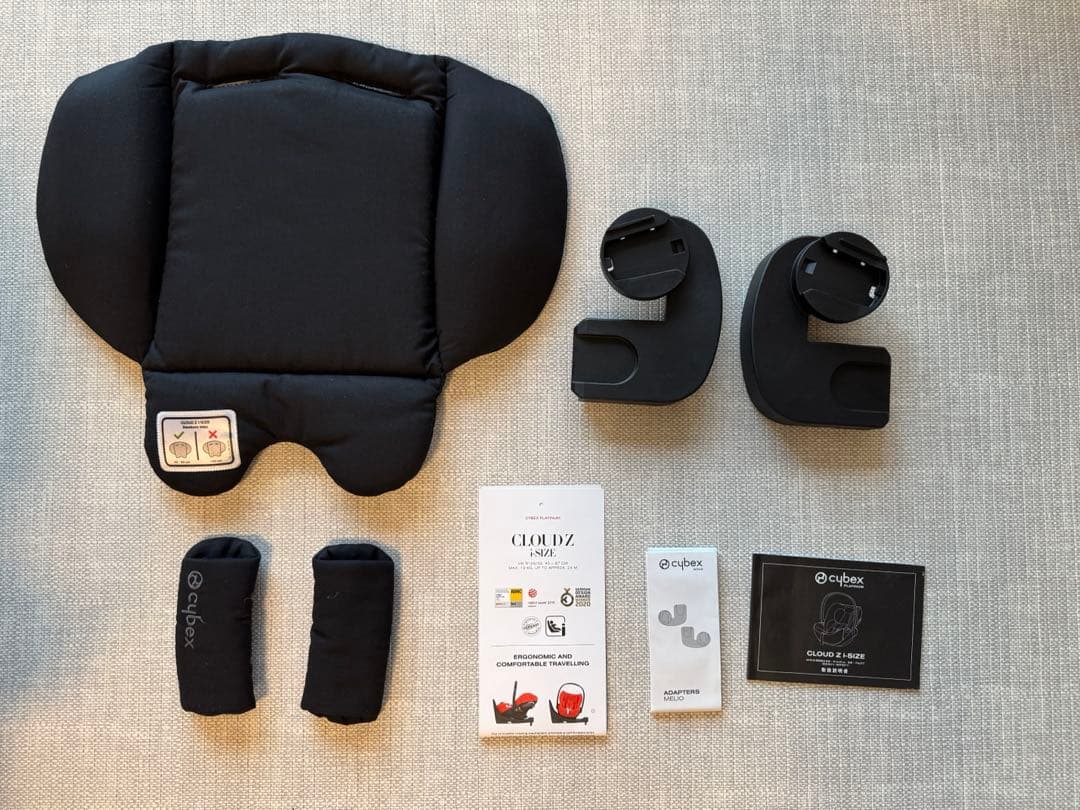 美品 サイベックス/クラウドZi-Size 付属品全て有り、メリオアダプター付